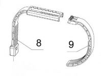 Arm + Halter Haltebgel fr Intex Oberflchenskimmer an Easy Set