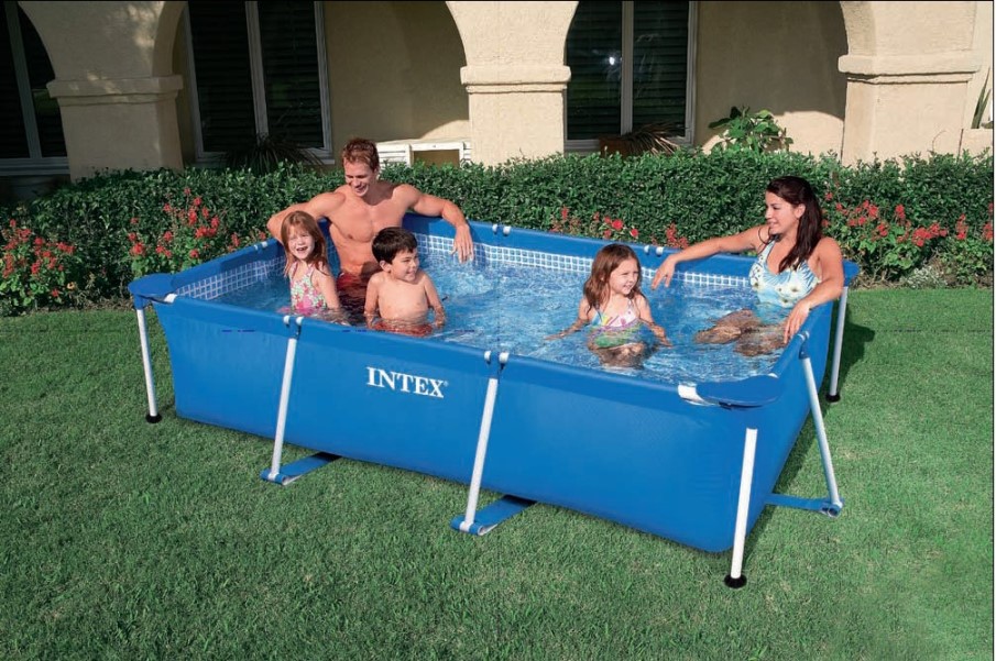 INTEX Swimming Pool Family Frame 220x150x60cm 28270